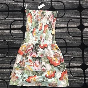 Floral mini dress
